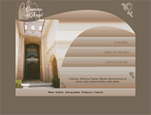 Tablet Screenshot of canterasdelangel.com